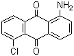 CAS 登录号：117-11-3, 1-氨基-5-氯蒽醌