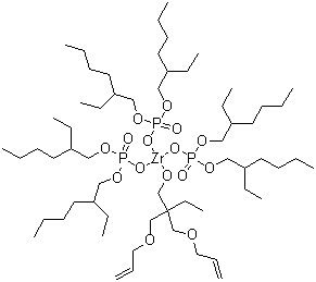 CAS # 117101-65-2, Ken-React NZ 12, Isooctanol hydrogen phosphate zirconium complex, NZ 12