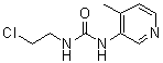 CAS # 117298-91-6, N-(2-Chloroethyl)-N'-(4-methyl-3-pyridinyl)urea