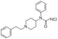 CAS # 117332-89-5, Acetylfentanyl Hydrochloride, N-phenyl-N-[1-(2-phenylethyl)piperidin-4-yl]acetamide,hydrochloride