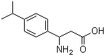 CAS # 117391-53-4, 3-Amino-3-(4-isopropylphenyl)propanoic acid, 3-(4-Isopropylphenyl)-beta-alanine