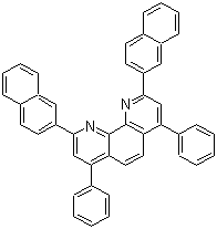 CAS # 1174006-43-9, 2,9-Bis(naphthalen-2-yl)-4,7-diphenyl-1,10-phenanthroline