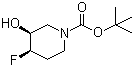 CAS 登录号：1174020-46-2, (3S,4R)-4-氟-3-羟基-1-哌啶羧酸叔丁酯