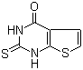 structure of CAS# 117516-97-9, 2-硫酮-2,3-二氢噻吩并[2,3-d]嘧啶-4(1H)-酮