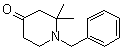 structure of CAS# 117623-46-8, 1-苄基-2,2-二甲基哌啶-4-酮