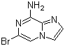 structure of CAS# 117718-84-0, 6-溴咪唑并[1,2-a]吡嗪-8-胺