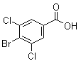 CAS # 117738-75-7, 4-Bromo-3,5-dichlorobenzoic acid, NSC 190707