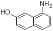 1-Amino-7-naphthol molecular structure (CAS 118-46-7)