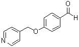 structure of CAS# 118001-73-3, 4-(4-吡啶基甲氧基)苯甲醛