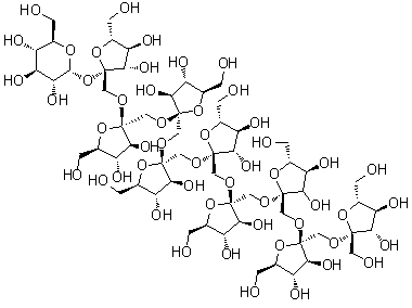 CAS # 118150-64-4, O-beta-D-Fructofuranosyl-(2→1)-O-beta-D-fructofuranosyl-(2→1)-O-beta-D-fructofuranosyl-(2→1)-O-beta-D-fructofuranosyl-(2→1)-O-beta-D-fructofuranosyl-(2→1)-O-beta-D-fructofuranosyl-(2→1)-O-beta-D-fructofuranosyl-(2→1)-O-beta-D-fructofuranosyl-(2→1)-beta-D-fructofuranosyl alpha-D-glucopyranoside