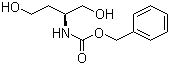structure of CAS# 118219-23-1, (S)-2-Cbz-aminobutane-1,4-diol