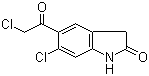 structure of CAS# 118307-04-3, 5-氯乙酰-6-氯-1,3-二氢-2H-吲哚-2-酮
