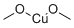 Copper (II) Methoxide molecular structure (CAS 1184-54-9)