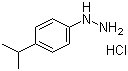 structure of CAS# 118427-29-5, 4-异丙基苯肼盐酸盐
