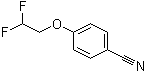 CAS 登录号：1184375-73-2, 4-(2,2-二氟乙氧基)苯甲腈