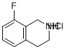 structure of CAS# 1185030-61-8, 8-氟-1,2,3,4-四氢异喹啉盐酸盐