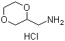 CAS 登录号：1185156-19-7, 1,4-二恶烷-2-甲胺盐酸盐
