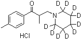 CAS 登录号：1185160-65-9, 十氘代盐酸托哌酮