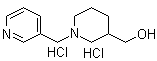 CAS # 1185307-98-5, 1-(3-Pyridinylmethyl)-3-piperidinemethanol hydrochloride