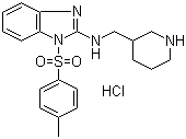 CAS 登录号：1185308-14-8, 1-[(4-甲基苯基)磺酰基]-N-(3-哌啶基甲基)-1H-苯并咪唑-2-胺盐酸盐