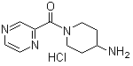 CAS # 1185308-94-4, (4-Amino-1-piperidinyl)-2-pyrazinylmethanone hydrochloride