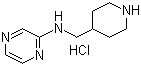 CAS # 1185309-33-4, N-(4-Piperidinylmethyl)-2-pyrazinamine hydrochloride