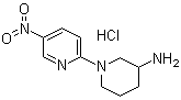 CAS # 1185309-50-5, 1-(5-Nitro-2-pyridinyl)-3-piperidinamine hydrochloride