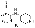 CAS # 1185309-59-4, 2-(4-Piperidinylamino)-3-pyridinecarbonitrile hydrochloride