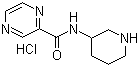 CAS 登录号：1185309-85-6, N-3-哌啶基-2-吡嗪甲酰胺盐酸盐