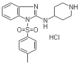 CAS 登录号：1185309-92-5, 1-[(4-甲基苯基)磺酰基]-N-4-哌啶基-1H-苯并咪唑-2-胺盐酸盐