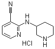 CAS # 1185310-70-6, 2-(3-Piperidinylamino)-3-pyridinecarbonitrile hydrochloride