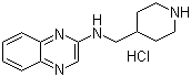 CAS 登录号：1185311-71-0, N-(4-哌啶基甲基)-2-喹喔啉胺盐酸盐