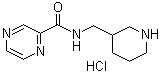 CAS 登录号：1185311-94-7, N-(3-哌啶基甲基)-2-吡嗪甲酰胺盐酸盐