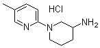 CAS # 1185312-35-9, 1-(5-Methyl-2-pyridinyl)-3-piperidinamine hydrochloride