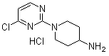 CAS # 1185312-69-9, 1-(4-Chloro-2-pyrimidinyl)-4-piperidinamine hydrochloride