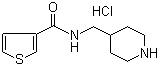 CAS # 1185314-53-7, N-(4-Piperidinylmethyl)-3-thiophenecarboxamide hydrochloride