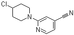 CAS # 1185318-26-6, 2-(4-Chloro-1-piperidinyl)-4-pyridinecarbonitrile