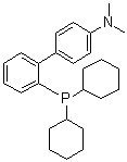 structure of CAS# 1185899-00-6, 2'-(二环己基膦基)-N,N-二甲基[1,1'-联苯]-4-胺