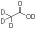 structure of CAS# 1186-52-3, 四氘代乙酸