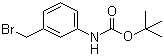 structure of CAS# 118684-32-5, tert-Butyl 3-(bromomethyl)phenylcarbamate