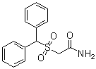structure of CAS# 118779-53-6, 2-(二苯甲基磺酰基)乙酰胺