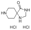 structure of CAS# 1187930-49-9, 1,3,8-三氮杂螺[4.5]癸烷-4-酮,盐酸盐(1:2)