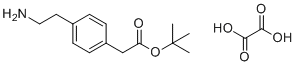 CAS # 1187930-62-6, 4-(2-Aminoethyl)-benzeneacetic acid 1,1-dimethylethyl ester ethanedioate (1:1)