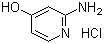 structure of CAS# 1187932-09-7, 2-Aminopyridin-4-ol hydrochloride