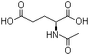 structure of CAS# 1188-37-0, N-Acetyl-L-glutamic acid
