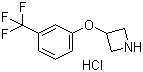 structure of CAS# 1188374-88-0, 3-[3-(三氟甲基)苯氧基]氮杂环丁烷盐酸盐