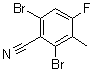 CAS 登录号：1188428-64-9, 2,6-二溴-4-氟-3-甲基苯甲腈