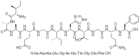 CAS 登录号：1188513-52-1, L-异亮氨酰-L-丙氨酰-L-丙氨酰-L-alpha-谷氨酰甘氨酰-L-异亮氨酰-L-组氨酰-L-苏氨酰甘氨酰-L-谷氨酰胺酰-L-苯丙氨酸