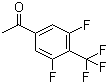 structure of CAS# 1189359-39-4, 3',5'-二氟-4'-三氟甲基苯乙酮