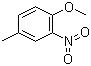 structure of CAS# 119-10-8, 4-甲基-2-硝基苯甲醚